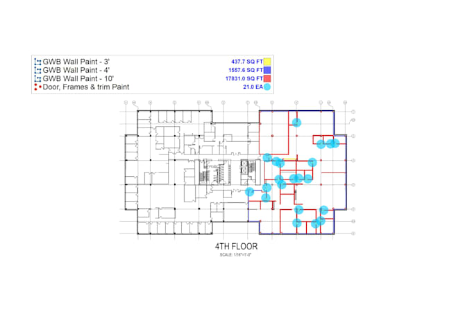 do professional paint material takeoff, cost estimation for all types projects